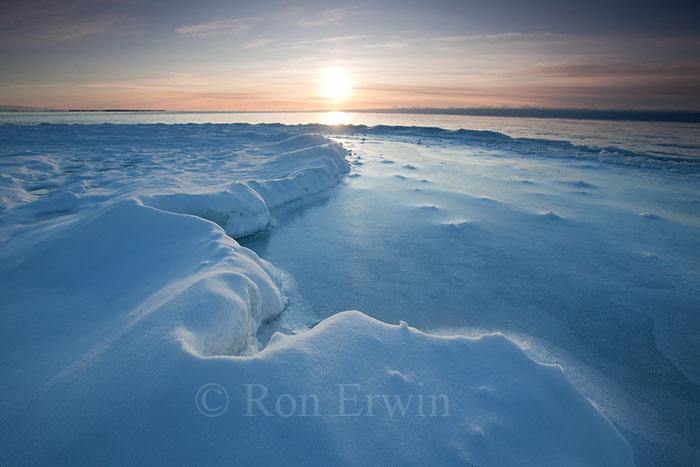 Winter at Presqu'ile, ON