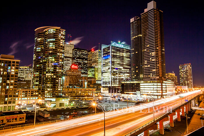 Downtown Toronto at Night