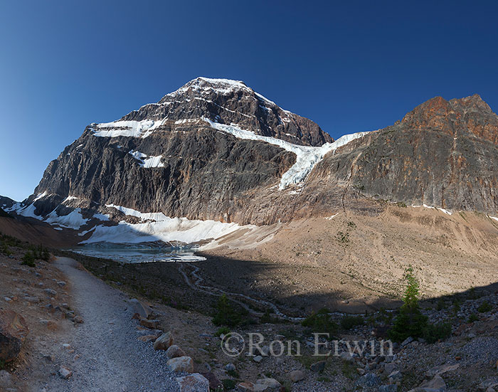 Mount Edith Cavell's Glaciers
