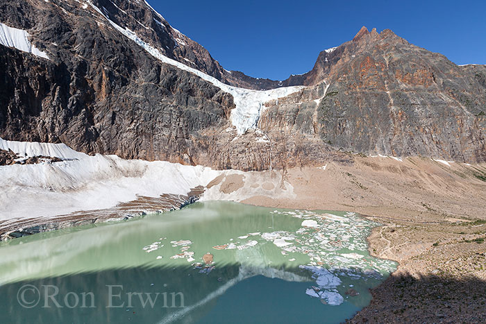 Mount Edith Cavell's Glaciers