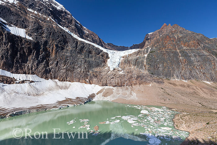 Mount Edith Cavell's Glaciers