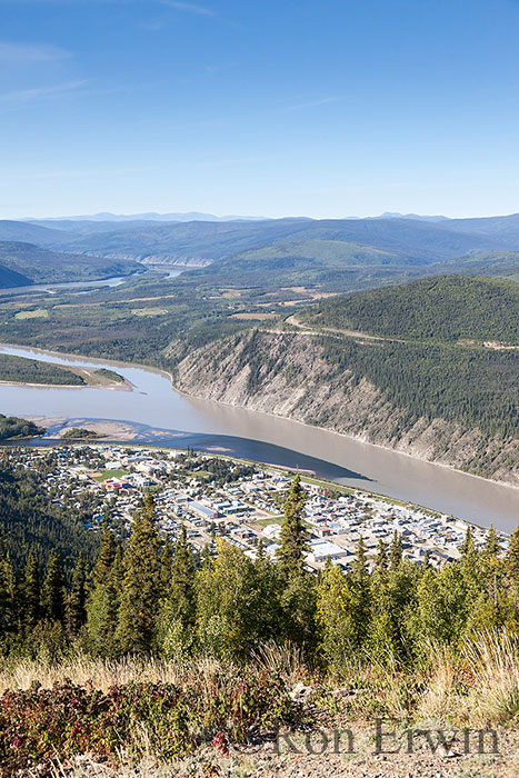 Dawson, Yukon from the Dome