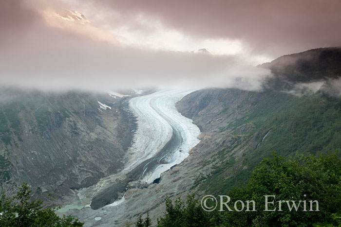 Toe of the Salmon Glacier, BC
