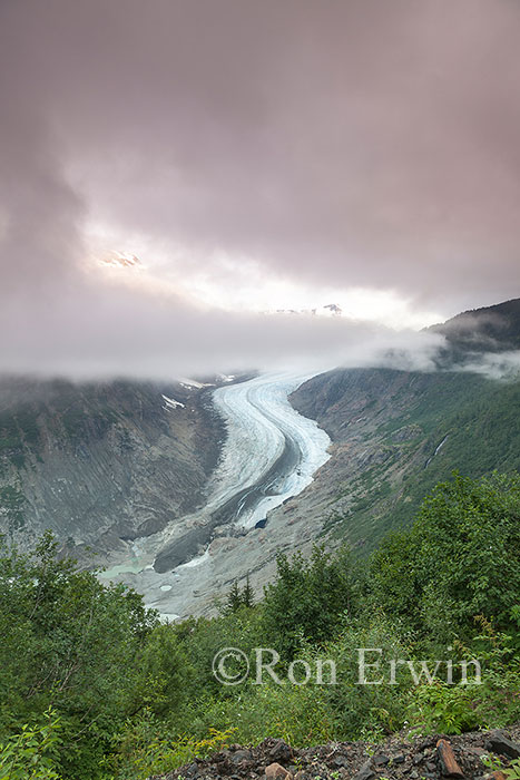 Toe of the Salmon Glacier, BC