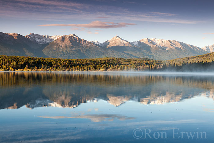 Pyramid Lake Reflections, Jasper
