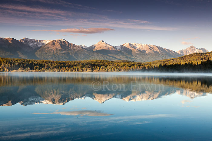 Pyramid Lake Reflections, Jasper