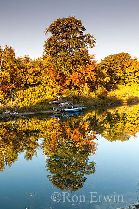 Autumn on Whitefish River