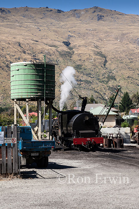 Loading a Steam Engine