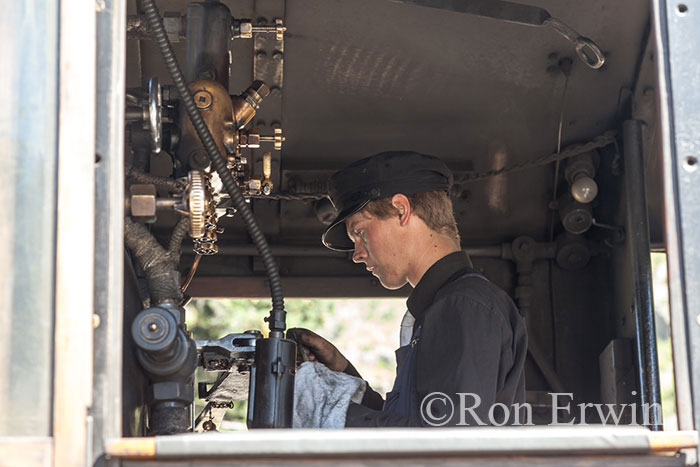 Engineer on the Flyer, NZ