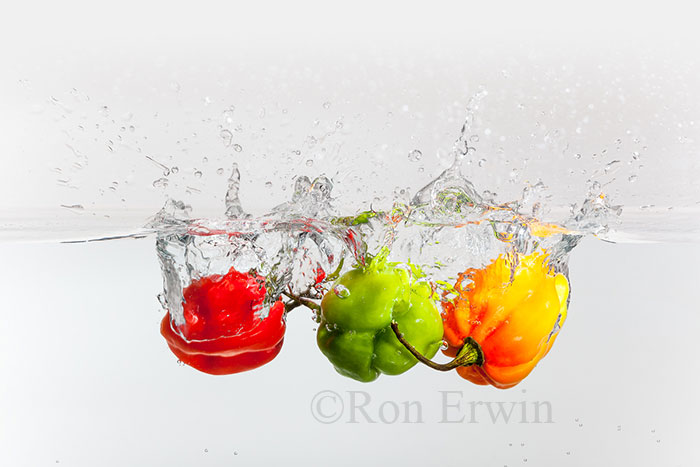 Splashing Peppers