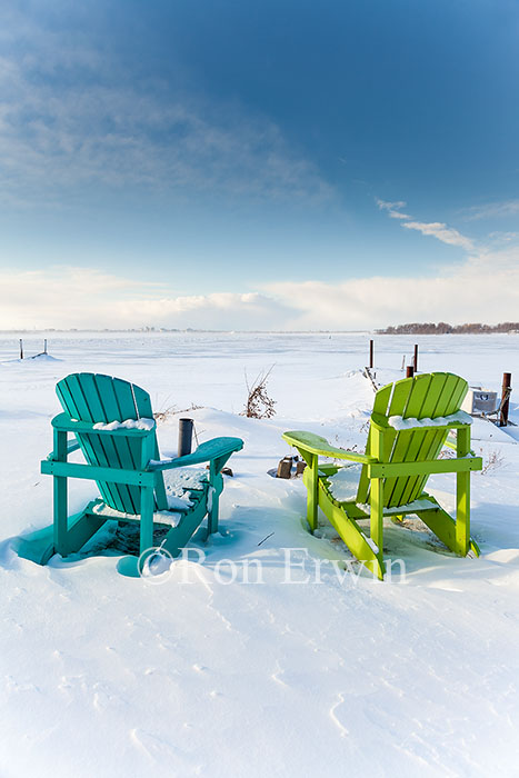 Muskoka Chairs in Winter