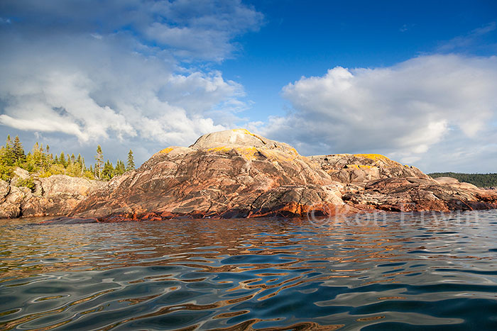 Granite Island in Lake Superior, ON