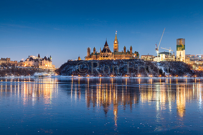 Parliament Hill & Ottawa River