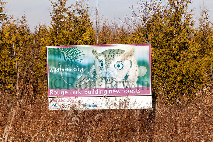 Rouge Park Sign