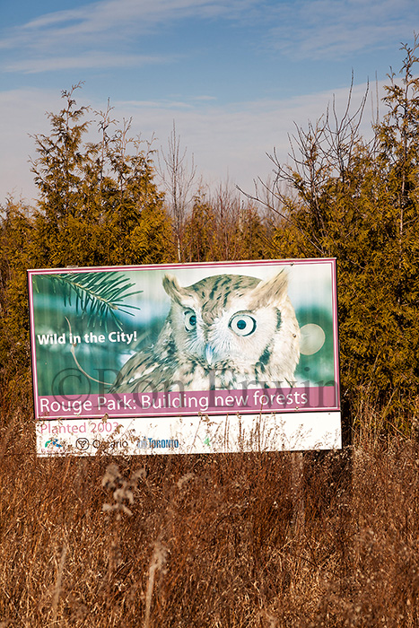 Rouge Park Sign