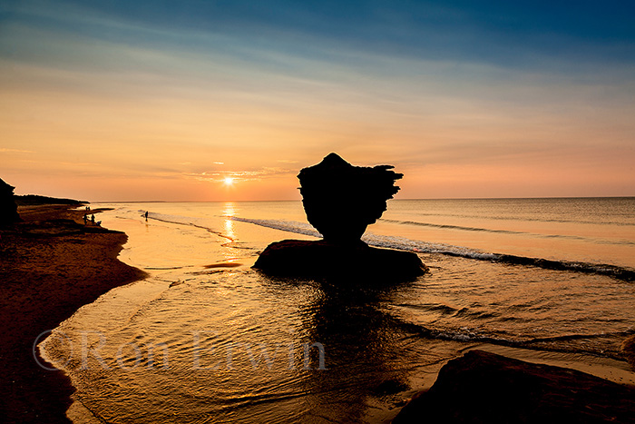 Teacup Rock Sunset, PEI