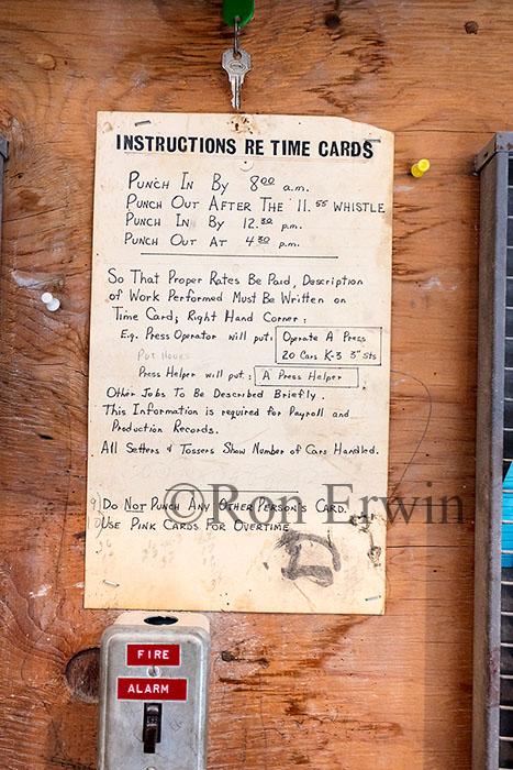 Punch Clock & Timecard Instructions