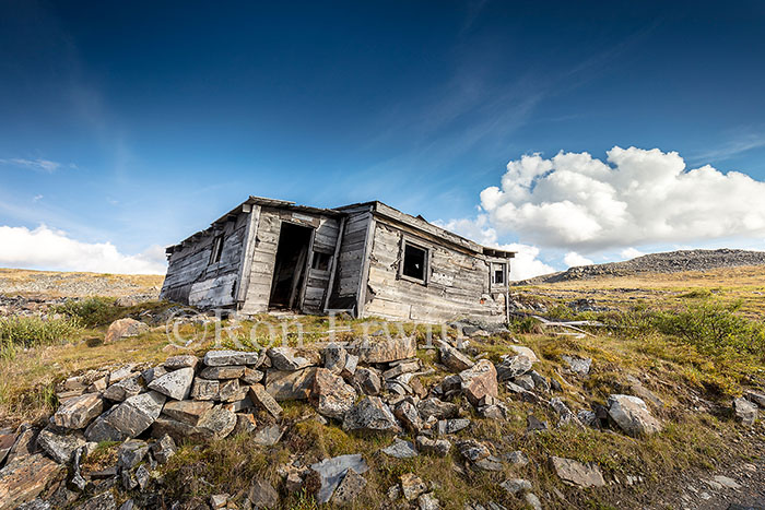 Cabin on Keno Hill, YT