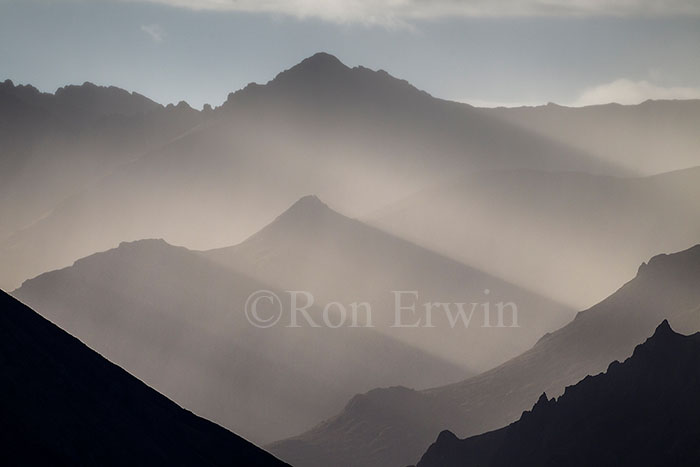 Mountain Silhouettes, Tombstone Park, YT