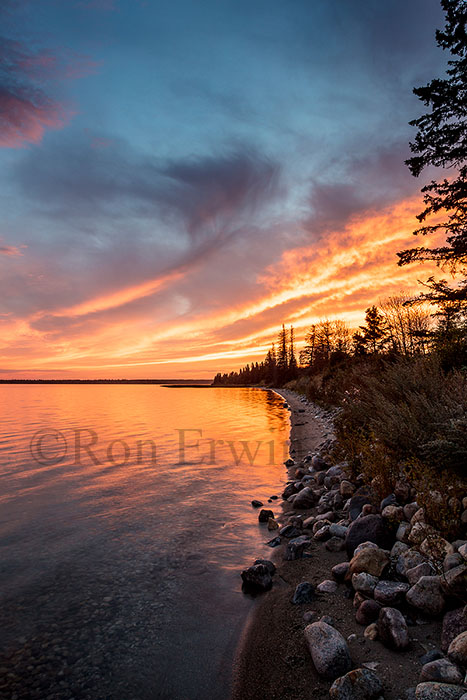 Riding Mountain National Park MB Sunset