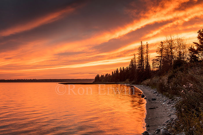 Riding Mountain National Park MB Sunset