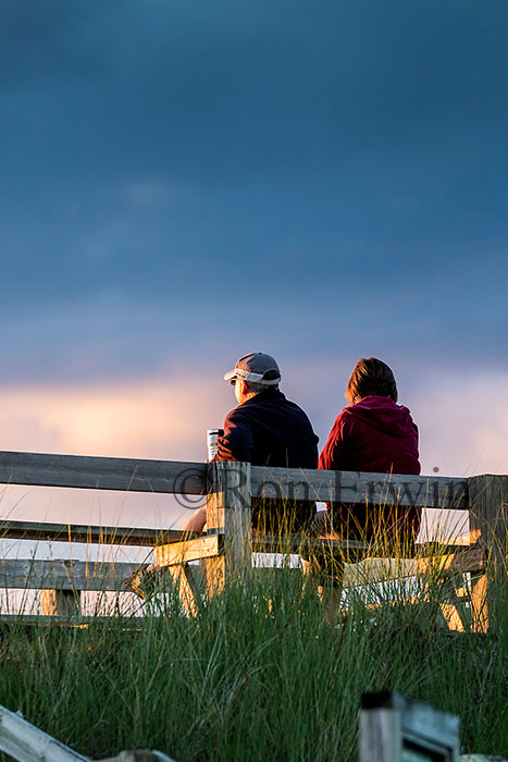 Sunset viewing at the Pinery, ON