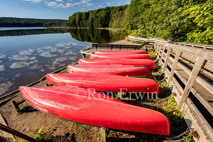 Canoes and Kettle's Lake, ON