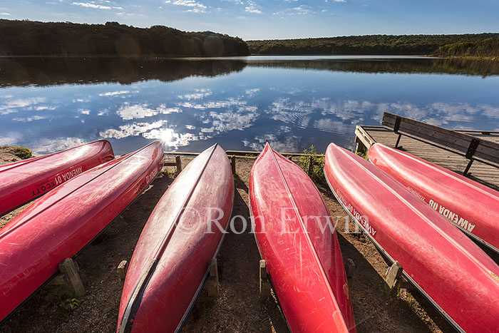 Canoes and Kettle's Lake, ON
