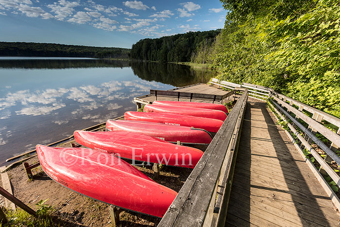Canoes and Kettle's Lake, ON