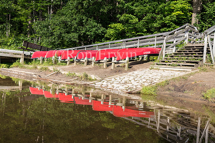 Canoes and Kettle's Lake, ON