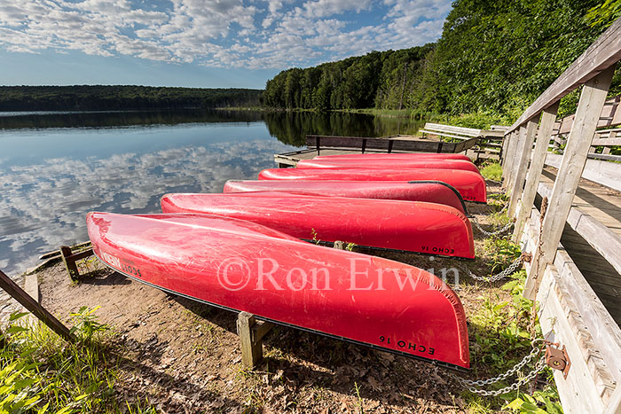 Canoes and Kettle's Lake, ON