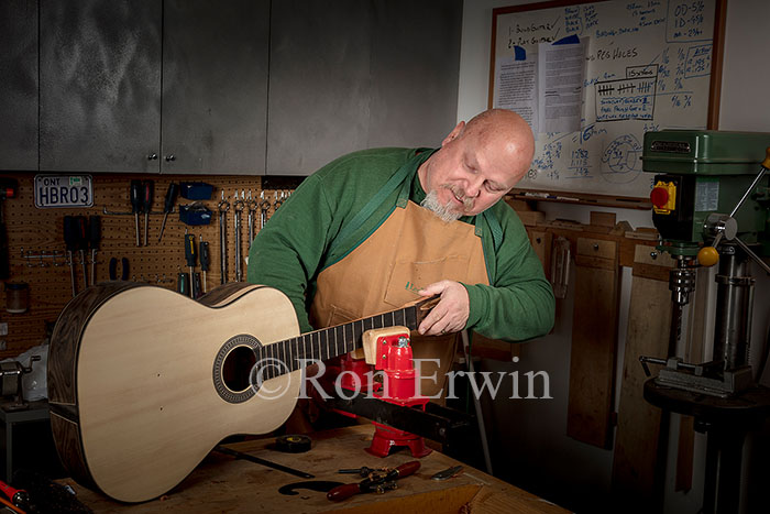 Luthier Bruce Haines