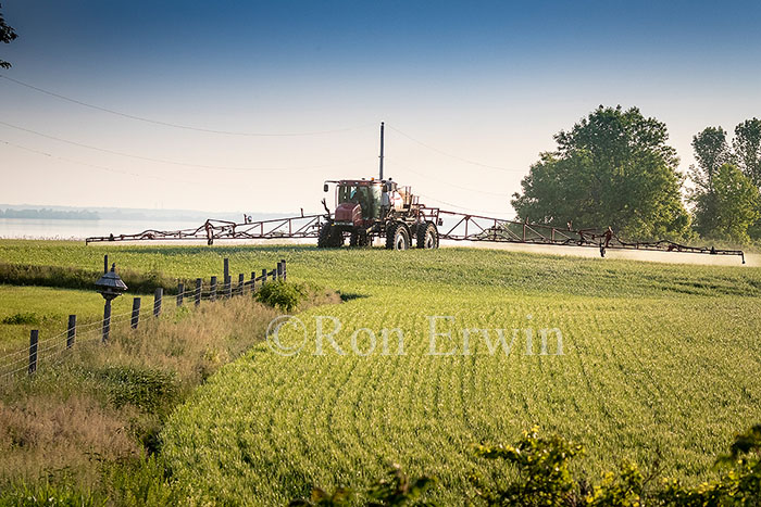 Spraying the Crops
