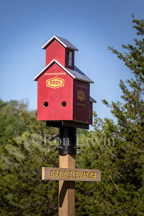 Grain Elevator Birdhouse
