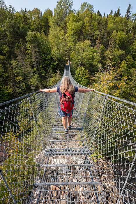 Suspension Bridge Crossing