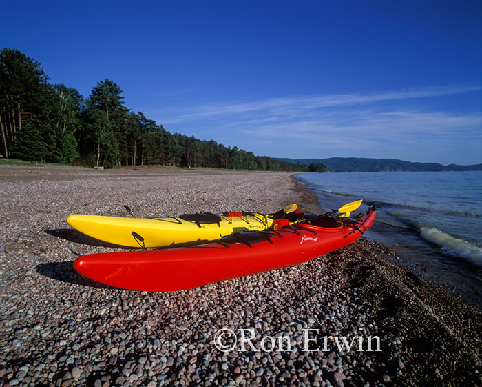 Lake Superior & Kayaks