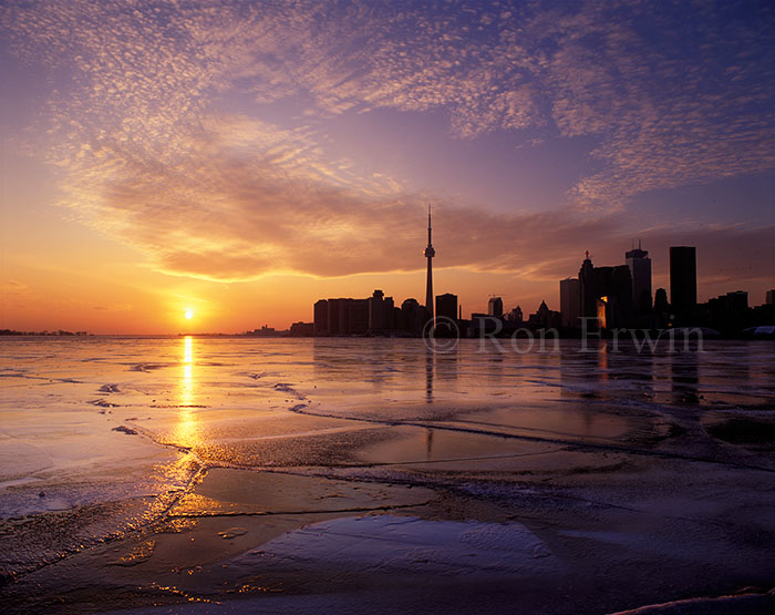 Toronto Winter Sunset