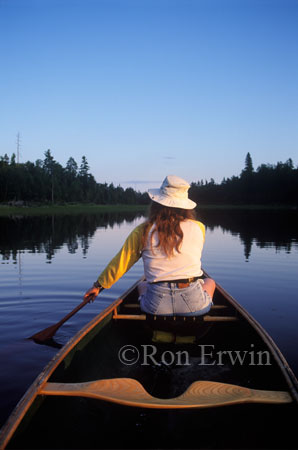 Woman Canoer