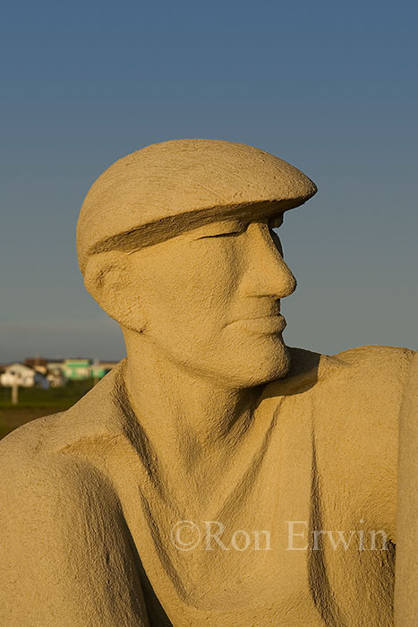 Magdalen Islands Fishing Sculpture