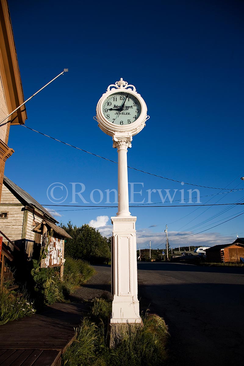 Atlin Town Clock, BC