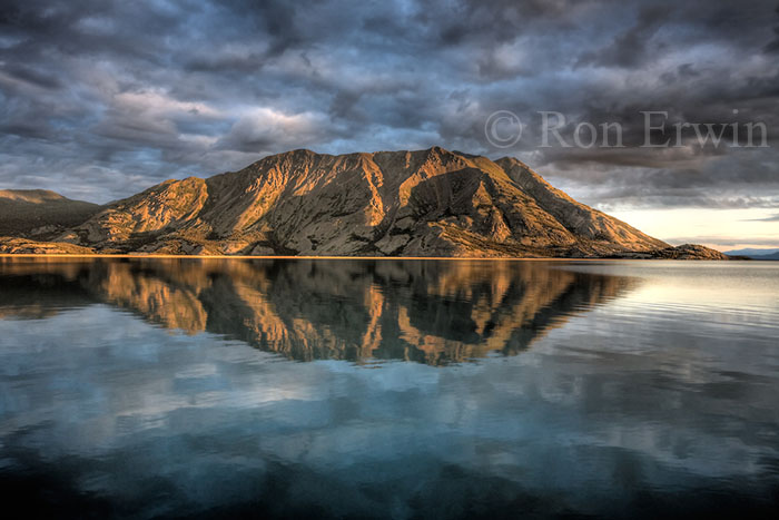 Kluane Lake National Park in HDR