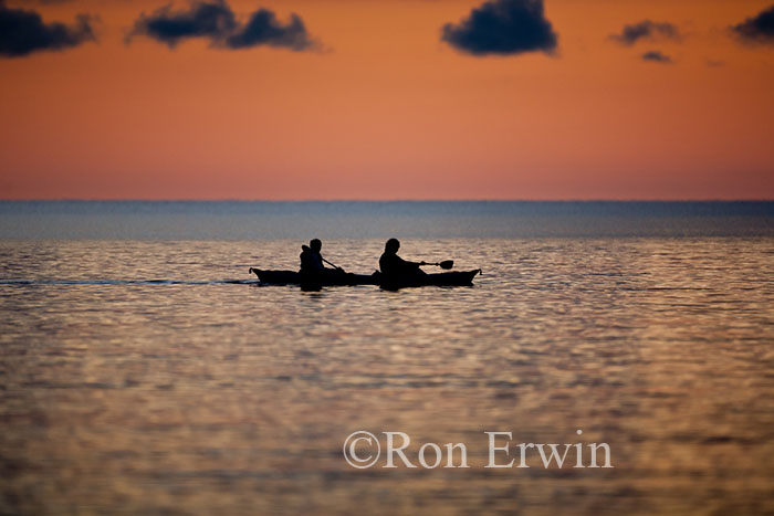 Kayaking on Lake Superior