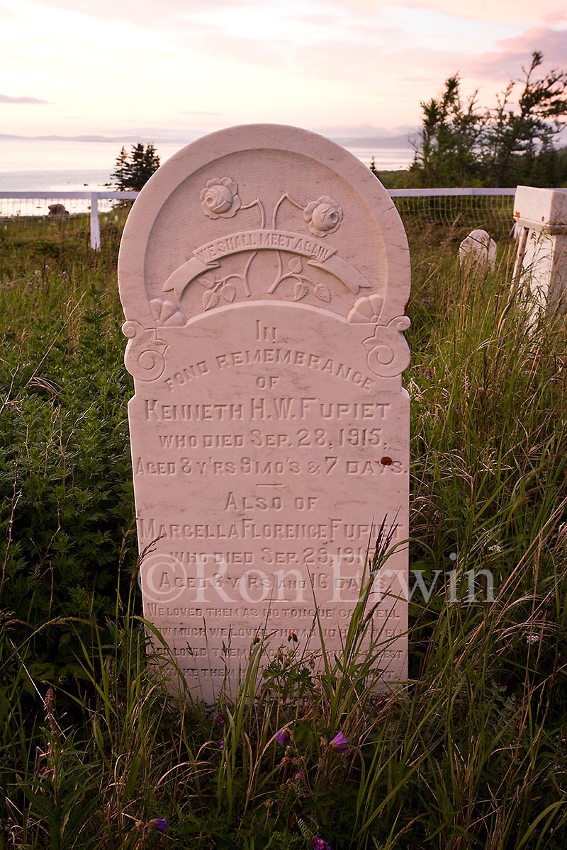 Cemetery in Cartwright, NL