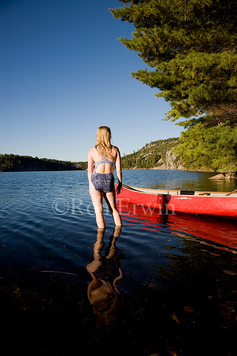 Going for a Swim 