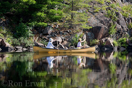 Paddlers on the Murdock River