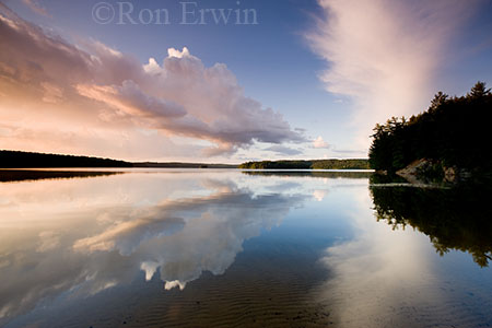 Clouds over Lake Manitou