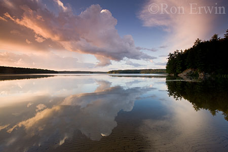 Clouds over Lake Manitou