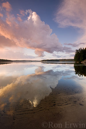 Clouds over Lake Manitou