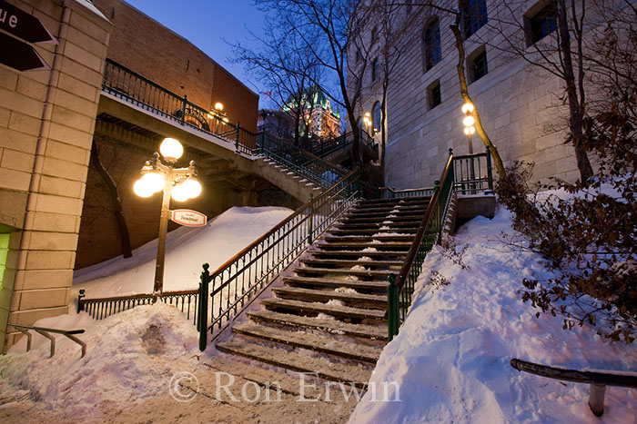Escalier Frontenac