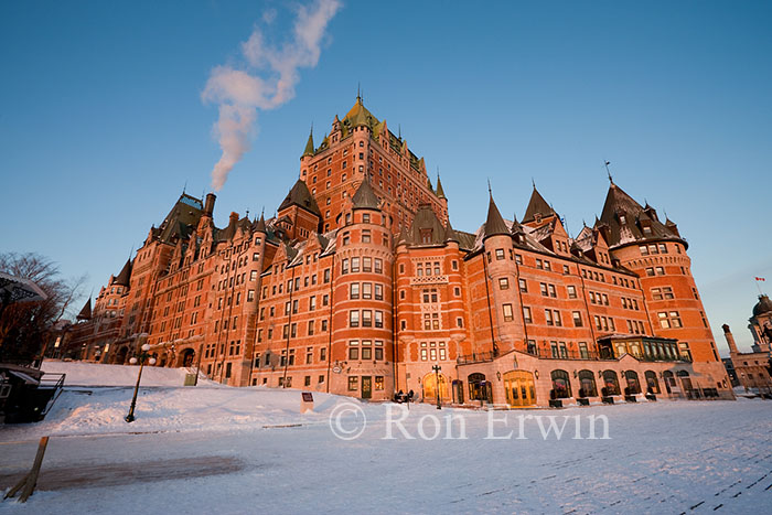 Chateau Frontenac in Winter
